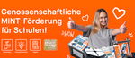 Logo Genossenschaftliche MINT-Förderung für Schulen